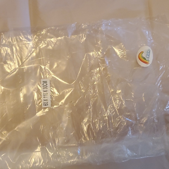 Heavy Weight Plastic Garment Storage Bags 2 Pack NWT - Picture 2 of 3